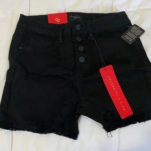 Brand new black shorts